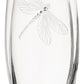 Dragonfly Vase - Hand-Blown Glass Vase - Decorated with Swarovski® Crystals and Dragonfly - Golden Gift Box - 10.2 in (26 cm)